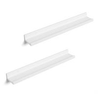 WANDBOARDSET 2-teilig Weiß  - Weiß, Trend, Holzwerkstoff (60/5/10cm) - Boxxx
