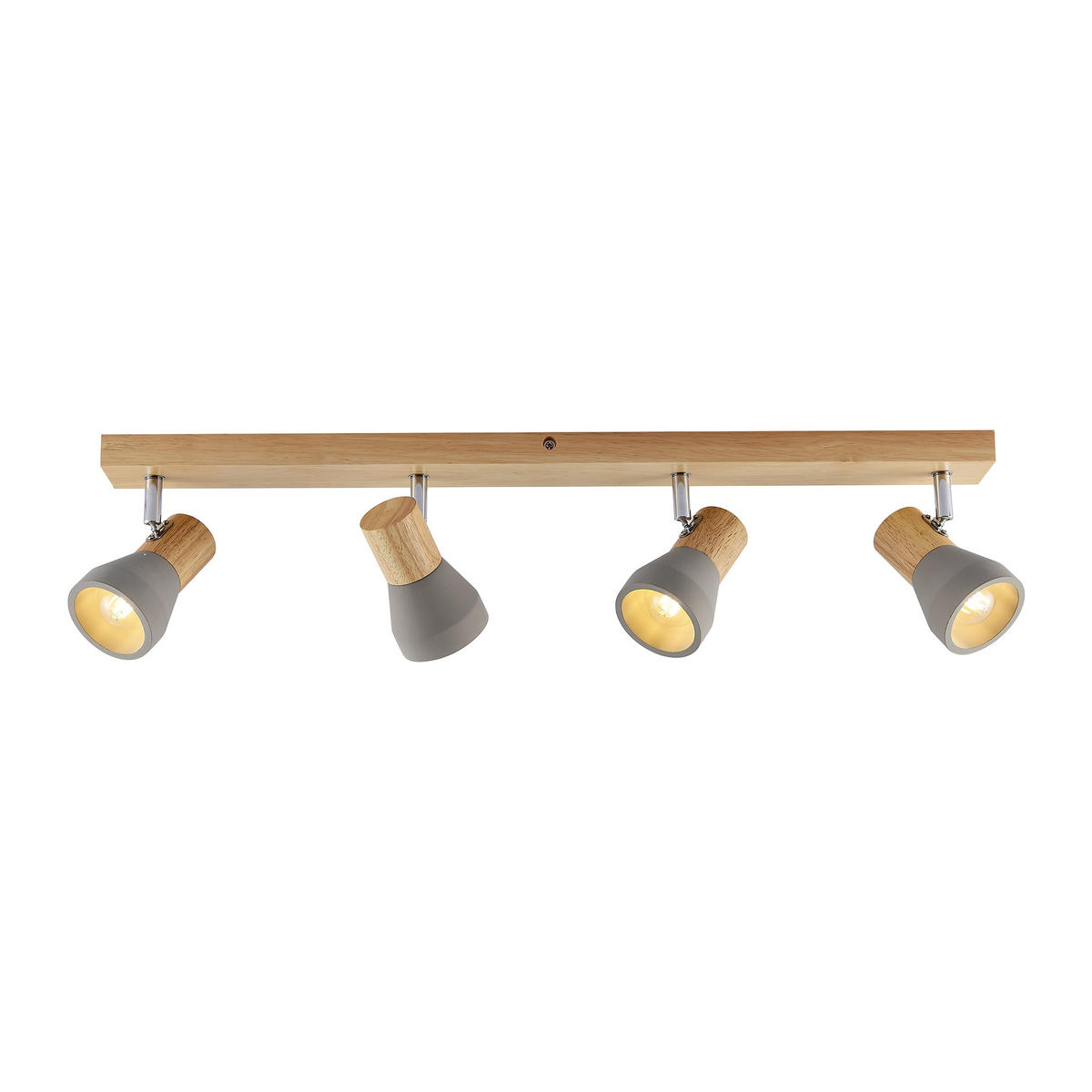 STRAHLER Alina 77/7,2/12,3 cm  - Eschefarben/Grau, Natur, Holz/Stein (77/7,2/12,3cm) - Novel