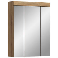 SPIEGELSCHRANK 60/79/18 cm  - Naturfarben, MODERN, Glas/Holzwerkstoff (60/79/18cm) - MID.YOU