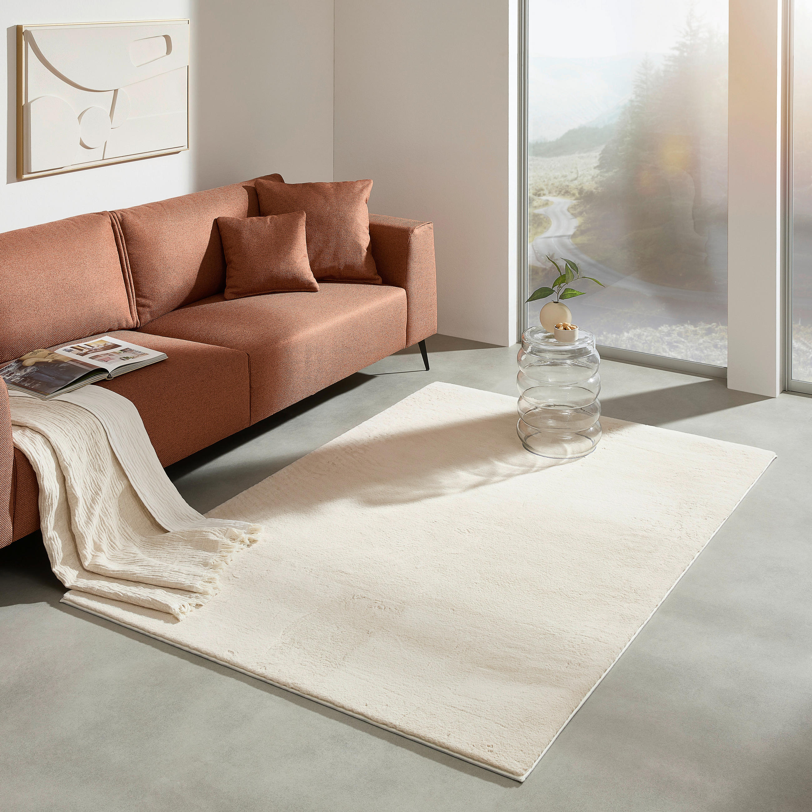 HOCHFLORTEPPICH 200/290 cm Beige  - Beige, Design, Textil (200/290cm) - Novel