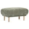 HOCKER Flachgewebe Olivgrün  - Olivgrün, KONVENTIONELL, Holz/Textil (88/49/62cm) - Carryhome