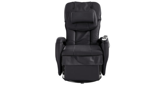 MASSAGESESSEL  mit Kombination Echtleder/Lederlook Schlammfarben    - Schlammfarben, Design, Leder (80/117/114cm) - Cantus