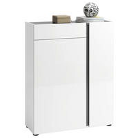 SCHUHSCHRANK  in 91/115/34 cm  - Anthrazit/Weiß, Design, Holzwerkstoff/Kunststoff (91/115/34cm) - Xora