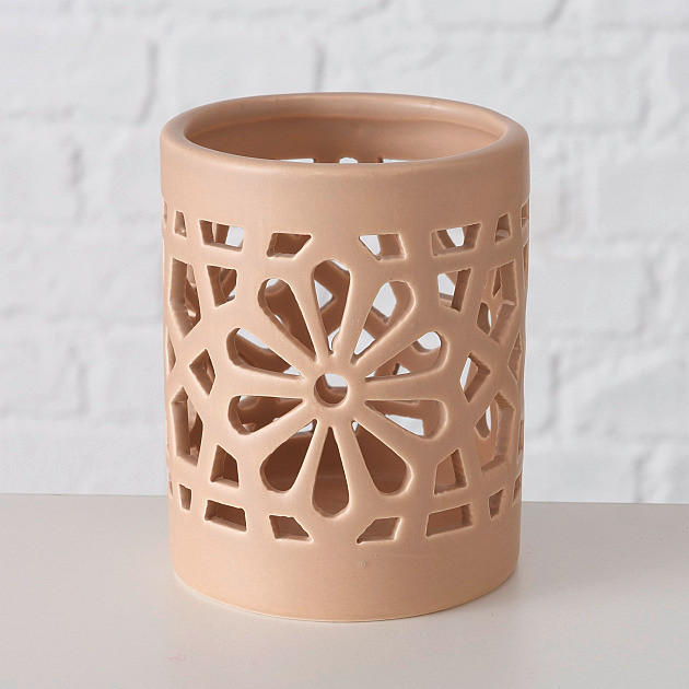 LJUSLYKTA - beige/ljusgrå, Basics, keramik (9/11cm)