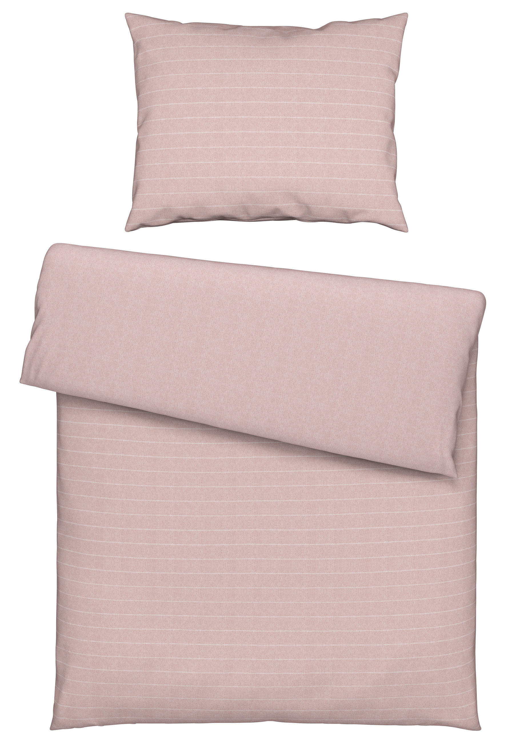 OBOJSTRANNÁ POSTEĽNÁ BIELIZEŇ, renforcé, ružové zlato, 140/220 cm - ružové zlato, Design, textil (140/220cm) - Bio:Vio