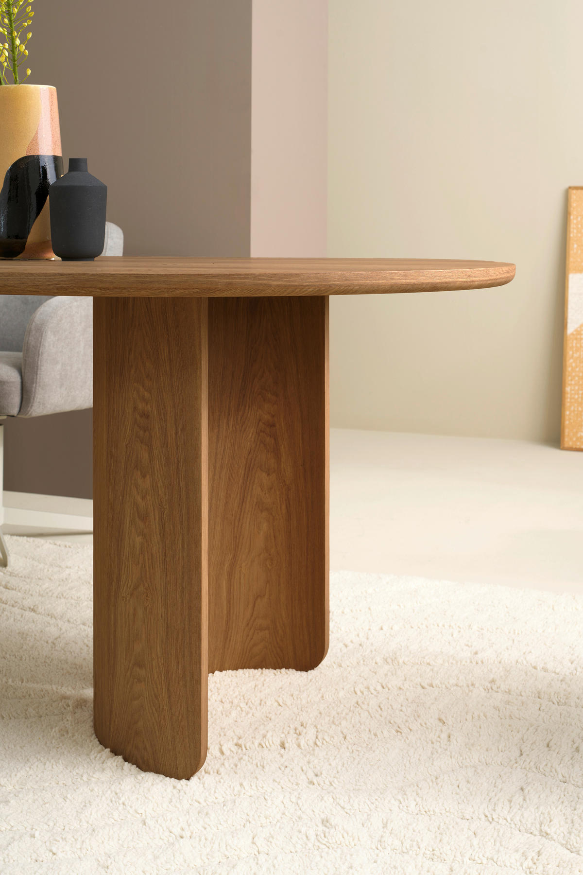 ESSTISCH 200/100/76 cm Echtholz, Nachbildung  Holzwerkstoff Eichefarben  - Eichefarben, MODERN, Holzwerkstoff (200/100/76cm) - Schöner Wohnen