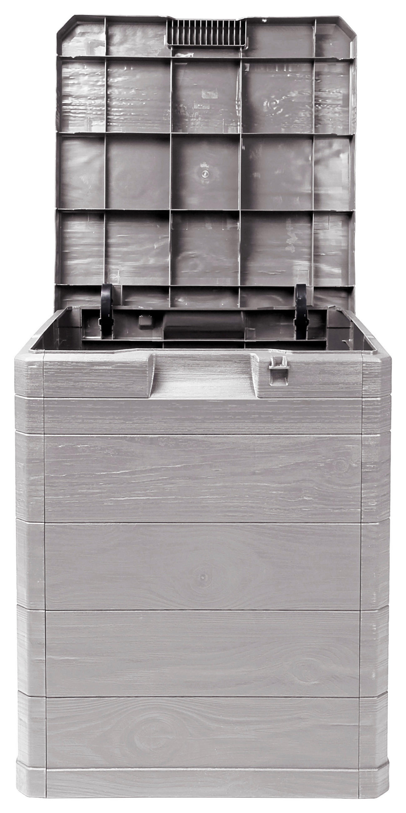 KISSENBOX 44/50/43 cm  - Hellgrau, Basics, Kunststoff (44/50/43cm) - Ambia Garden