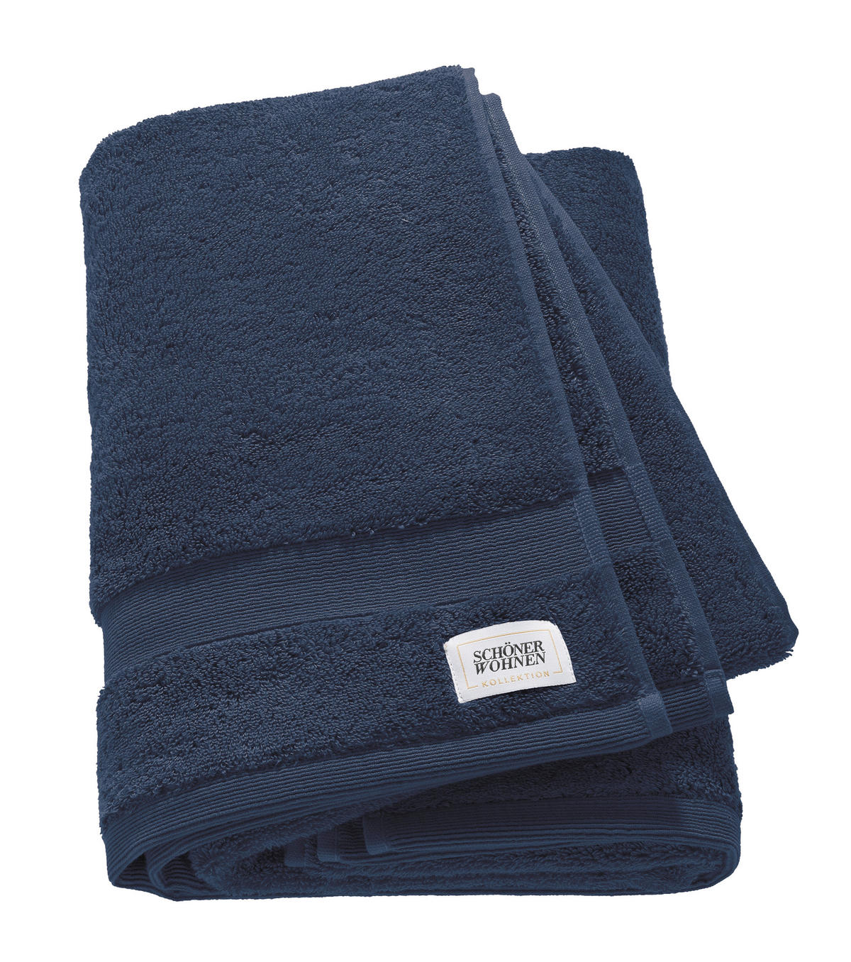 DUSCHTUCH SW-Cuddly  - Dunkelblau, Basics, Textil (70/140cm) - Schöner Wohnen