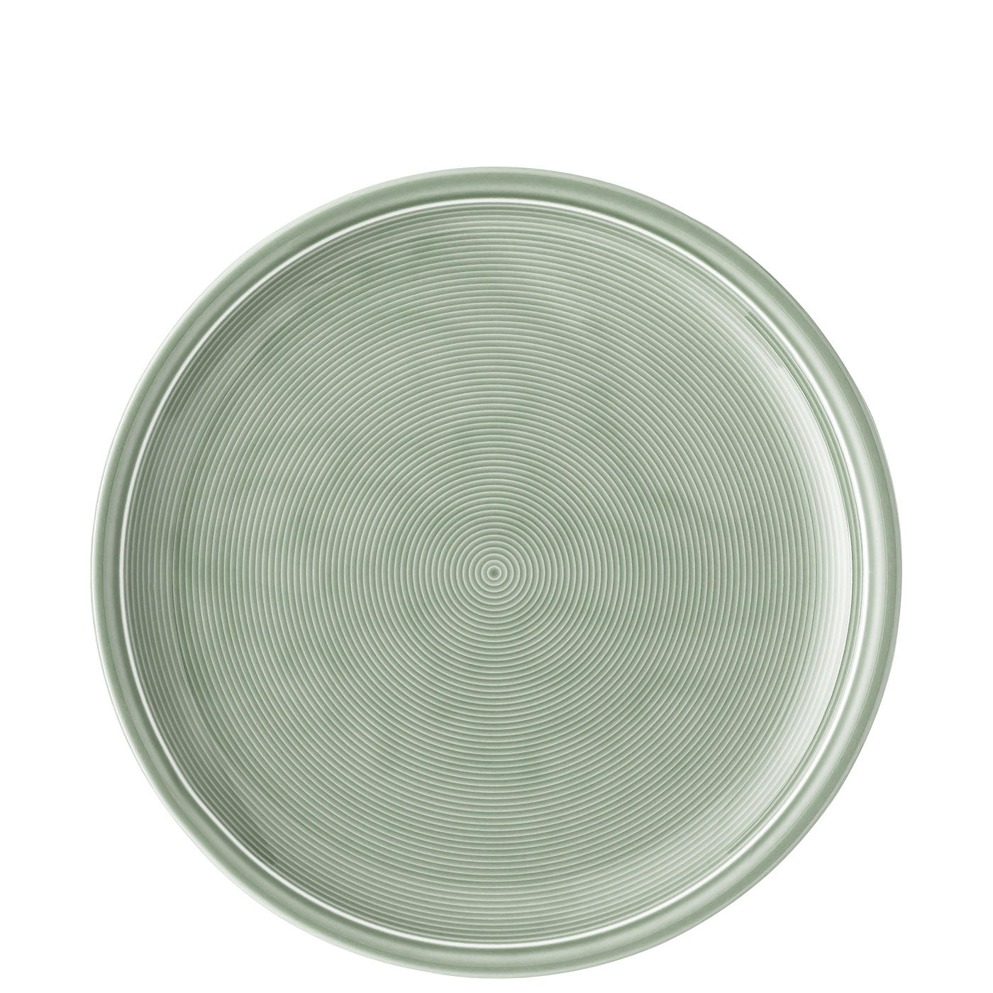 SPEISETELLER MOSS GREEN  - Dunkelgrün, Design, Keramik (28,1/3,1cm) - Thomas