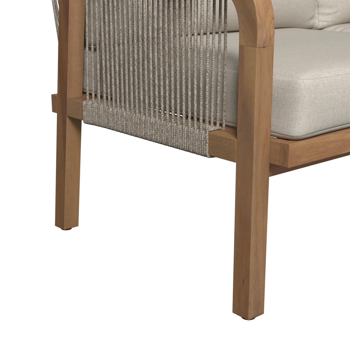 GARTENBANK 152/69/79,5 cm  in Akaziefarben, Beige  - Beige/Akaziefarben, Natur, Holz (152/69/79,5cm) - Ambia Garden