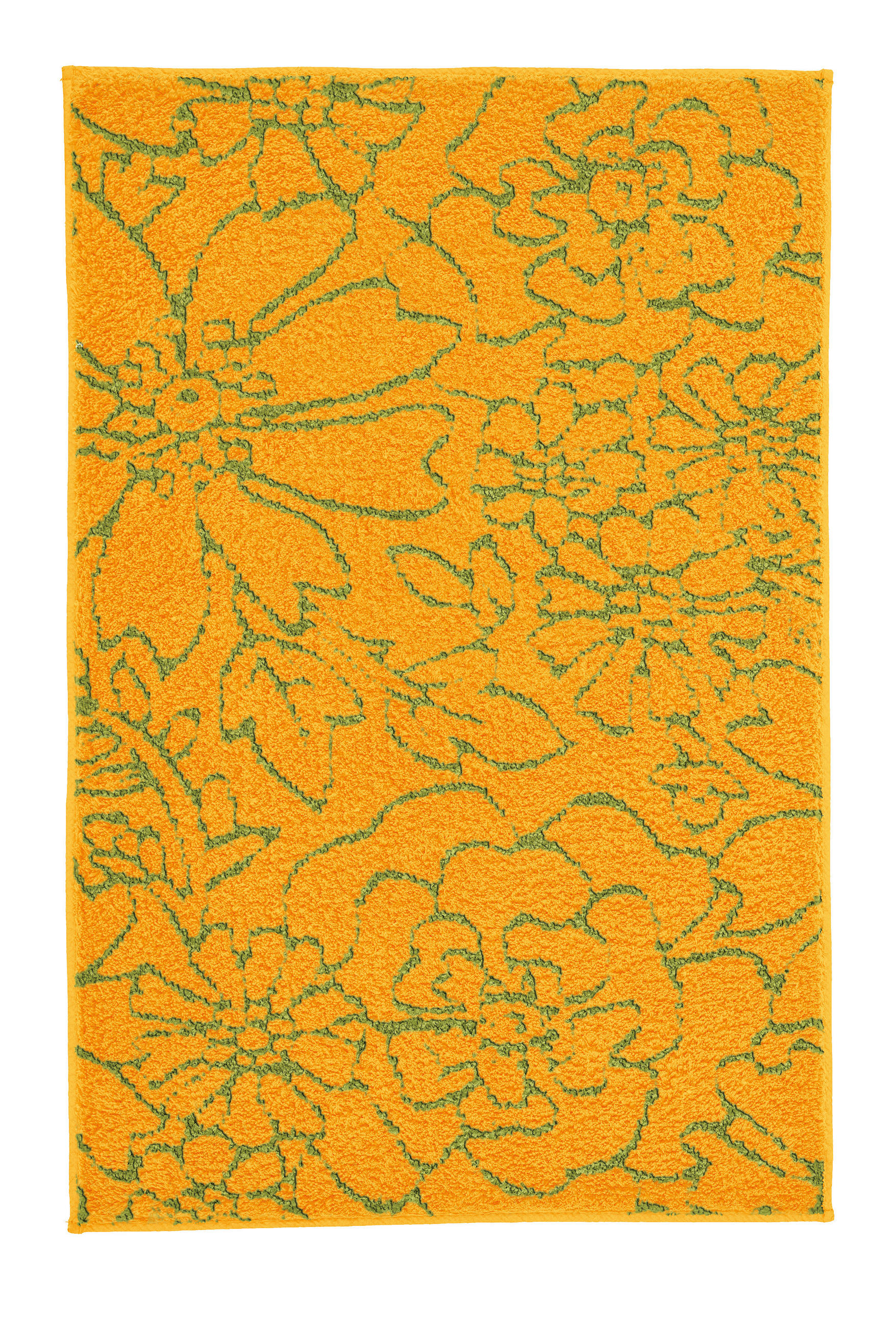 Kleine Wolke Badteppich Insa Currygelb 55x65 cm