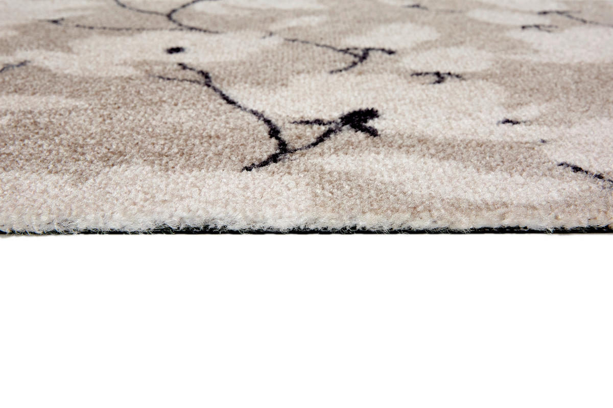 FUßMATTE  50/70 cm  Creme, Grau  - Creme/Grau, KONVENTIONELL, Textil (50/70cm) - Schöner Wohnen