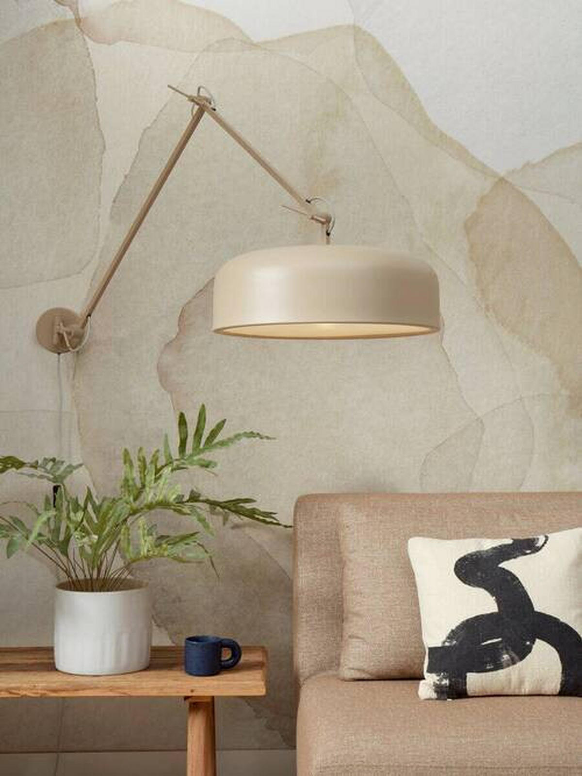VÄGGLAMPA it's about RoMi 155/49/26 cm   - grå, Trend, metall (155/49/26cm) - It's about Romi