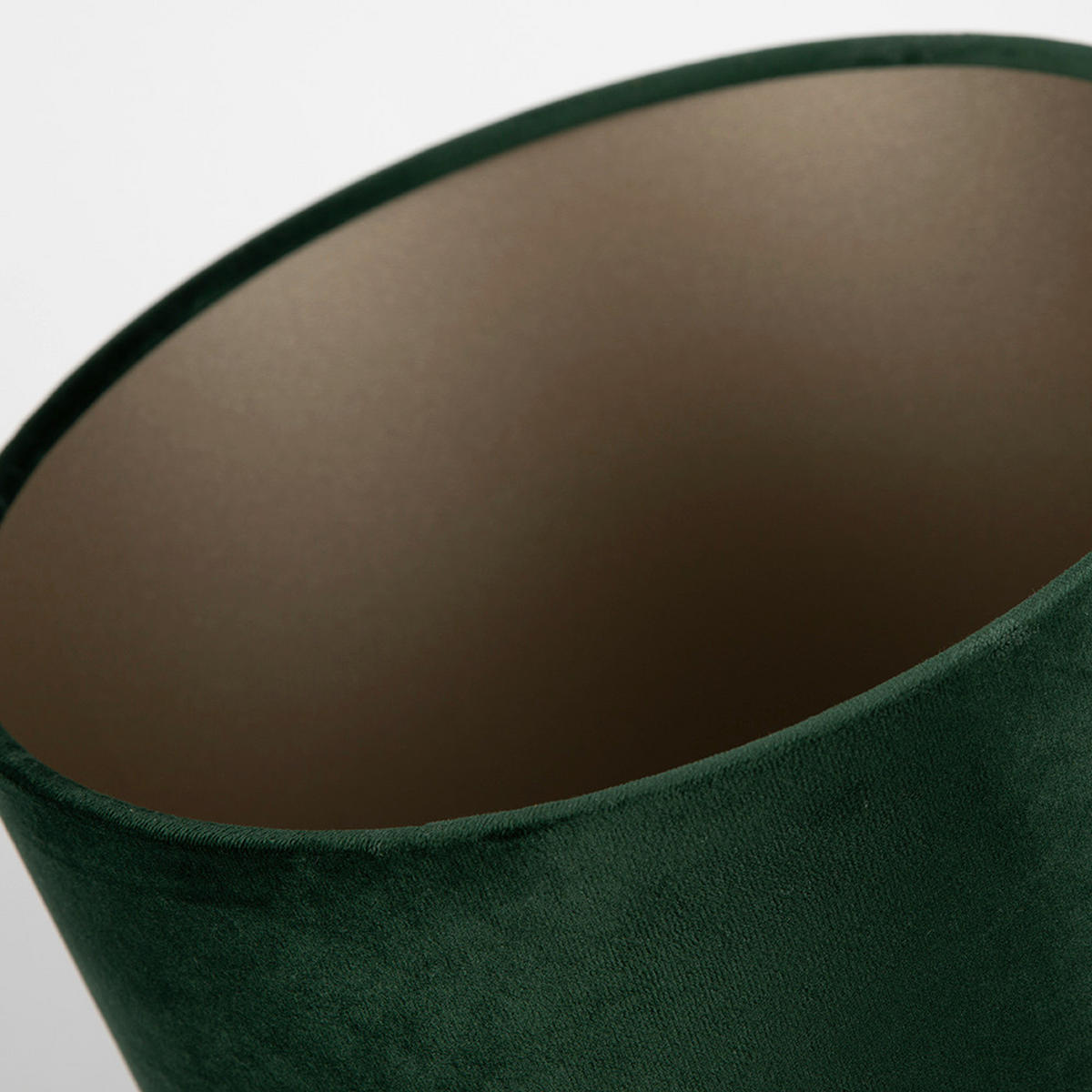 LEUCHTENSCHIRM 25/23 cm   - Grün, Basics, Textil/Metall (25/23cm)