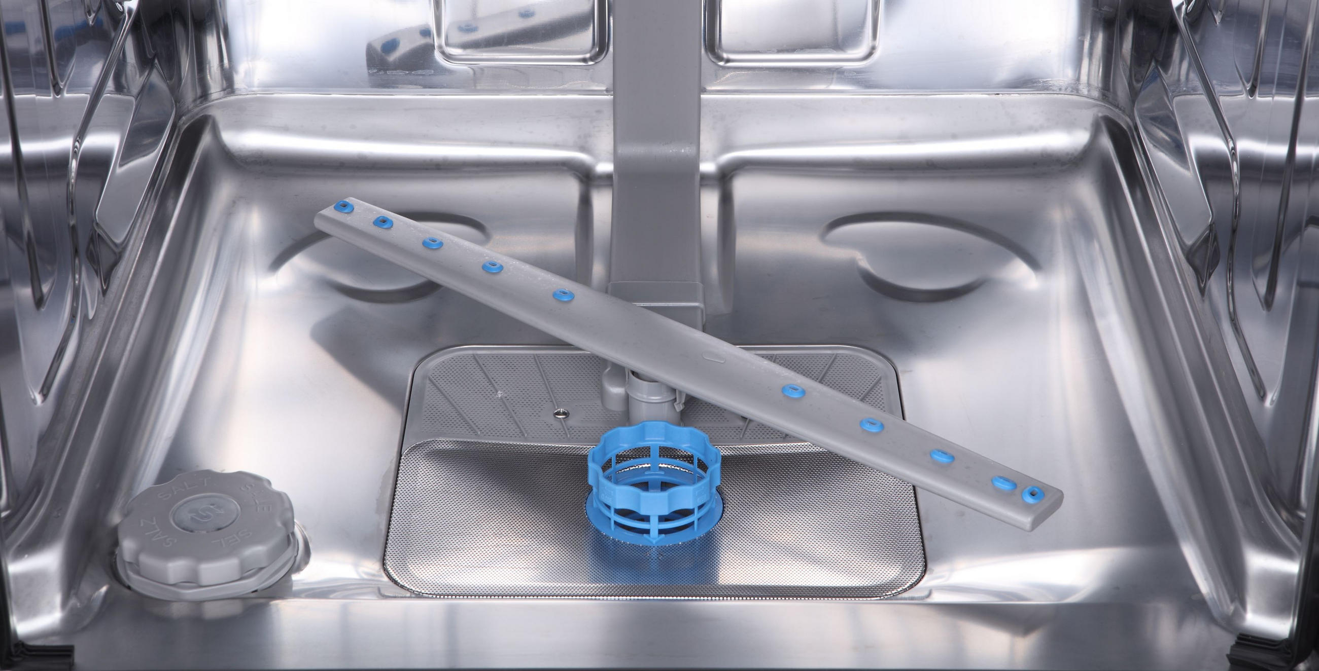 Thumbnail - Midea Geschirrspüler, Schwarz, Edelstahl, Metall, B, 59.8x81.5x57 cm, Startzeitvorwahl, AquaStop, Salzmangelanzeige, Kla...