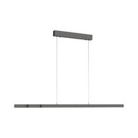 LED-HÄNGELEUCHTE 179/55/150 cm  - Anthrazit, Design, Kunststoff/Metall (179/55/150cm)