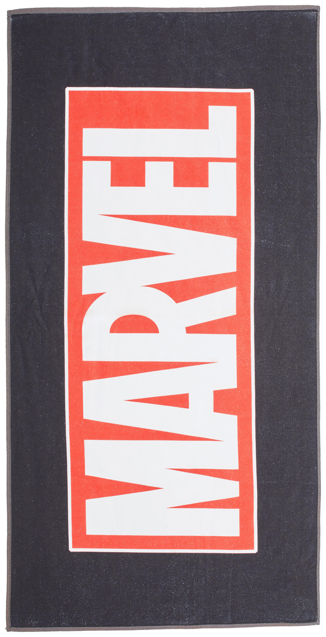 BADETUCH Marvel Schwarz 70/140 cm  - Schwarz, Basics, Textil (70/140cm) - Marvel