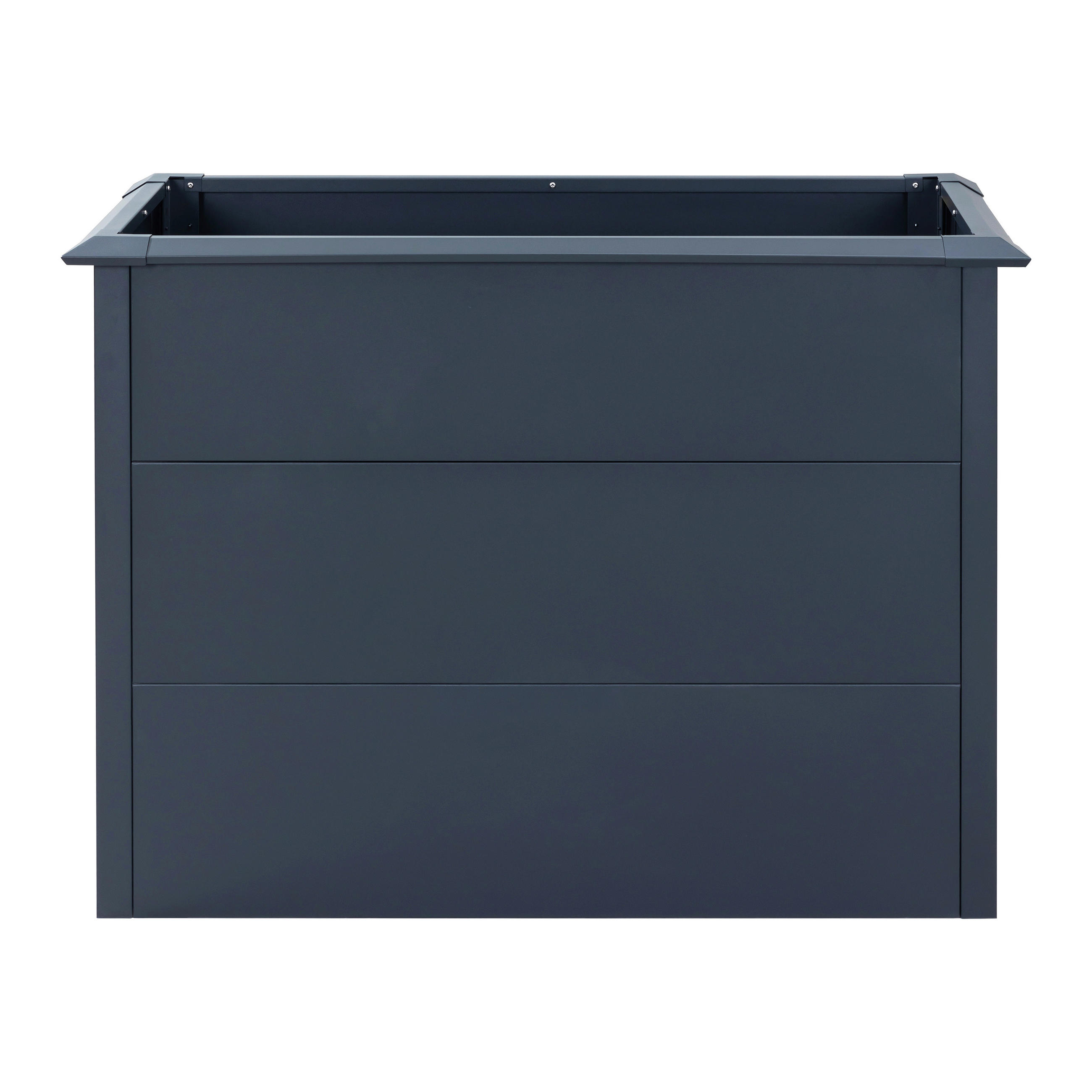 HOCHBEET Primus  - Anthrazit, KONVENTIONELL, Metall (50/100/77cm) - Ambia Garden