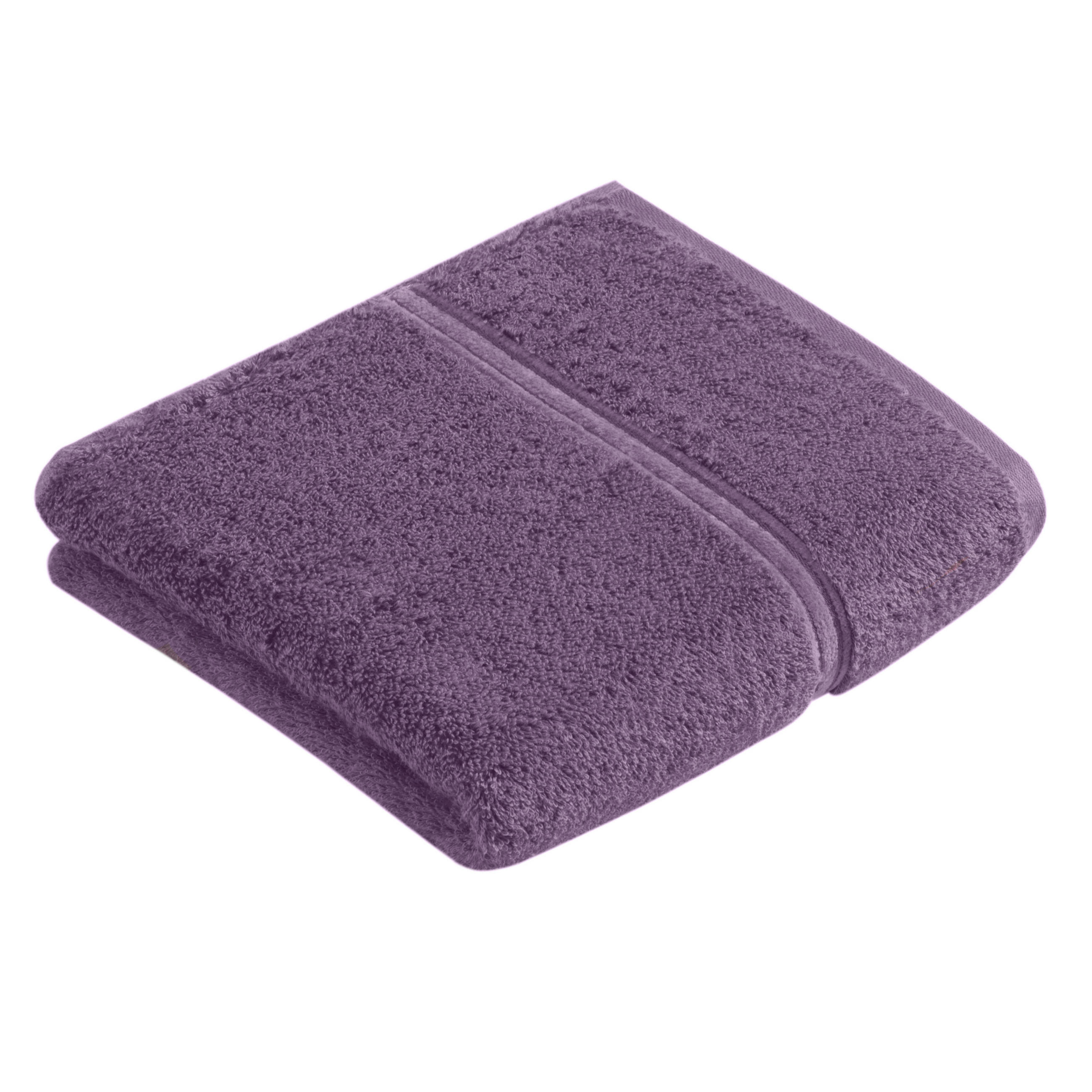 HANDTUCH 50/100 cm Belief Violett  - Violett, Basics, Textil (50/100cm) - Vossen