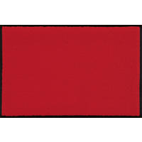 LÄUFER 60/180 cm Scarlet Rot  - Rot, KONVENTIONELL, Kunststoff (60/180cm) - wash+dry