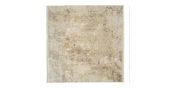 VINTAGE-TEPPICH 200/200 cm Avignon Goldfarben, Beige  - Beige/Goldfarben, Design, Textil (200/200cm) - Dieter Knoll