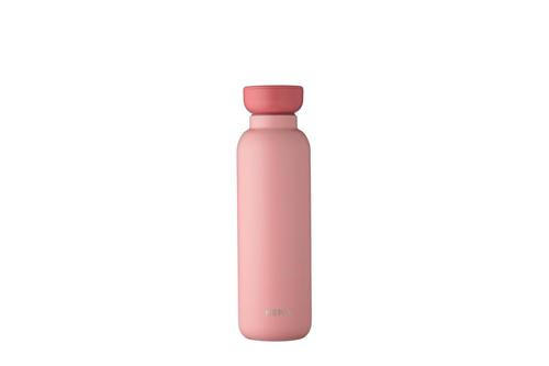 ISOLIERFLASCHE Ellipse 0,5 l  - Hellrosa, Basics, Kunststoff/Metall (7/23,8cm) - Mepal