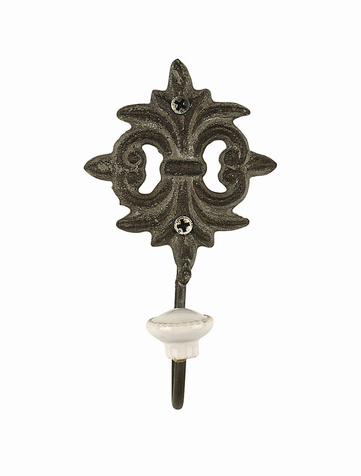 HAKEN  in Braun  - Braun, Trend, Metall (17cm)