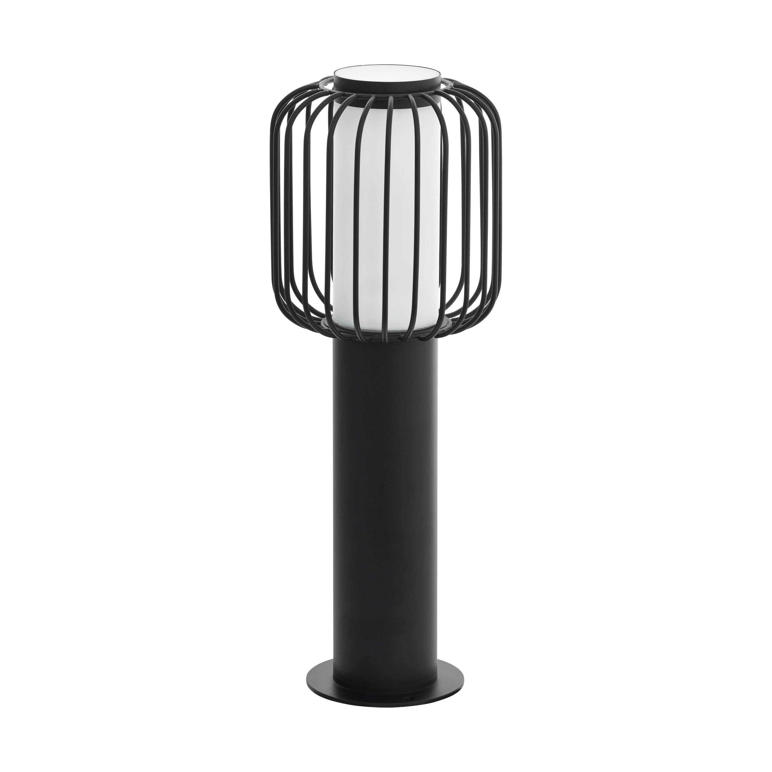 VÄGGLAMPA UTOMHUS - vit/svart, Basics, metall/plast (16,5/45cm) - Eglo