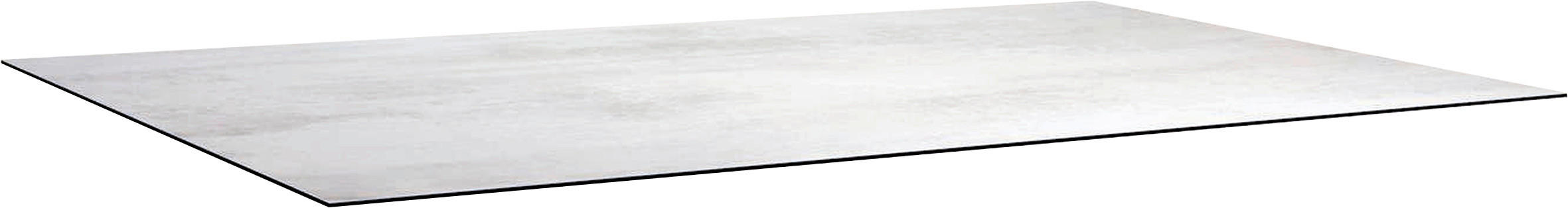 TISCHPLATTE 160/90/1,3 cm Kunststoff  - Hellgrau, Design, Kunststoff (160/90/1,3cm) - Stern