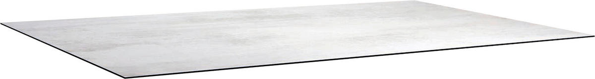 TISCHPLATTE 160/90/1,3 cm Kunststoff  - Hellgrau, Design, Kunststoff (160/90/1,3cm) - Stern