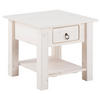 COUCHTISCH in Holz 50/45/50 cm  - Bronzefarben/Weiß, Design, Holz/Metall (50/45/50cm) - MID.YOU