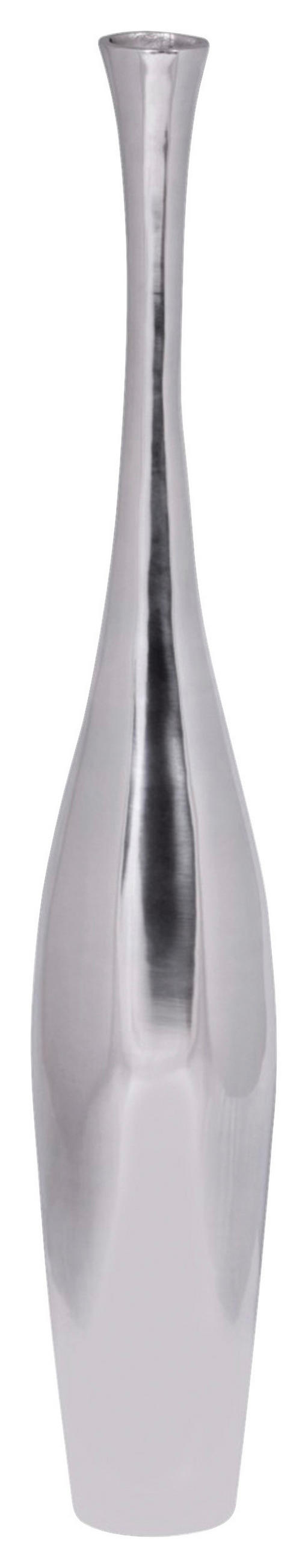 DEKOVASE  - Silberfarben, Modern, Metall (12/75/12cm) - MID.YOU