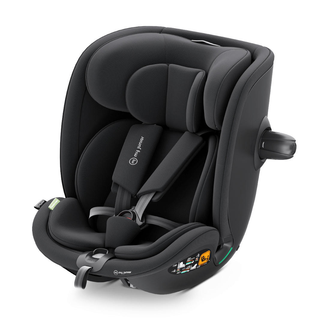 REBOARDER-KINDERSITZ My Junior  CYRO 360° Black  - Schwarz, Basics, Kunststoff/Textil (51/45/58cm) - My Junior