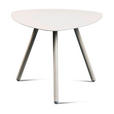 BEISTELLTISCH 50/50/40 cm Grau Freiform  - Grau, Design, Metall (50/50/40cm) - Xora