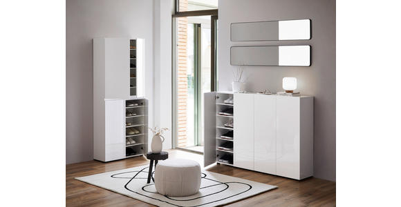 WANDSPIEGEL 30/150/3 cm in rechteckig - Schwarz, Trend, Glas/Metall (30/150/3cm) - Xora