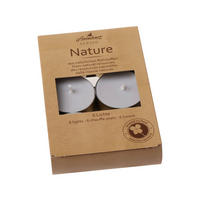 TEELICHTSET - Naturfarben, Basics (8/12cm) - Steinhart