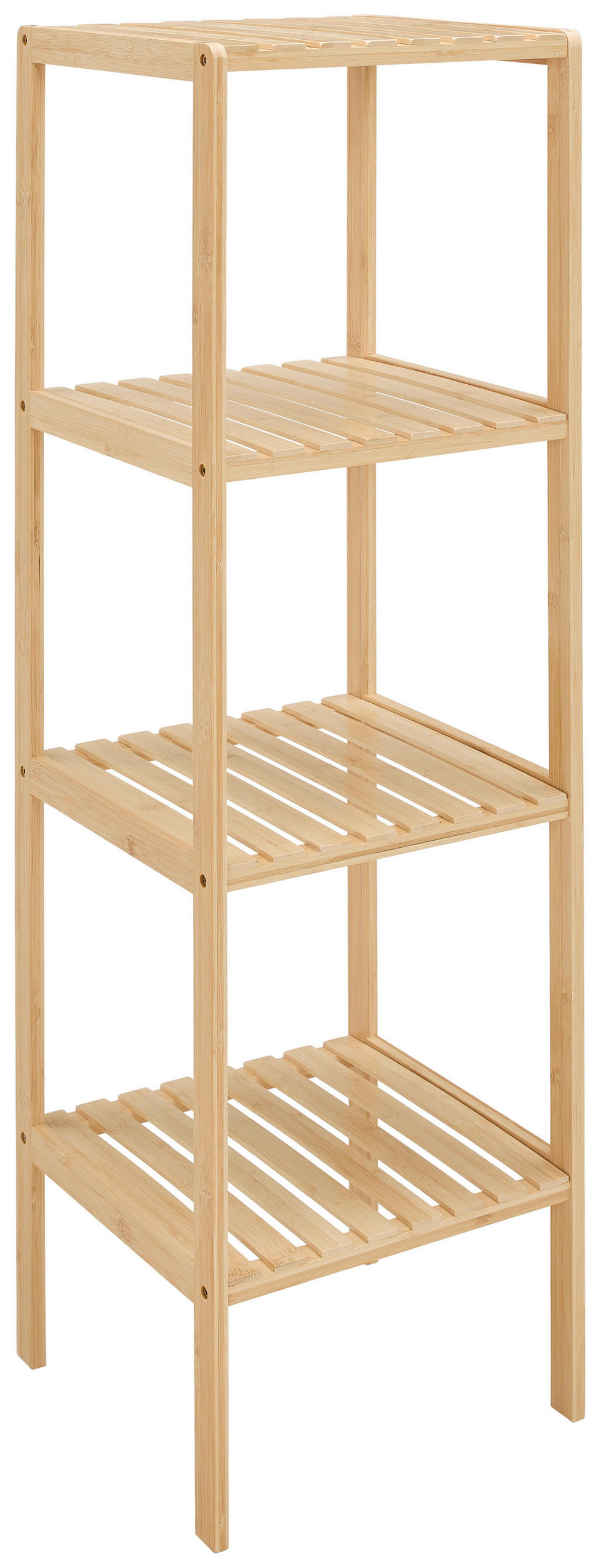 Carryhome REGÁL, přírodní barvy, bambus, 34/110/33 cm