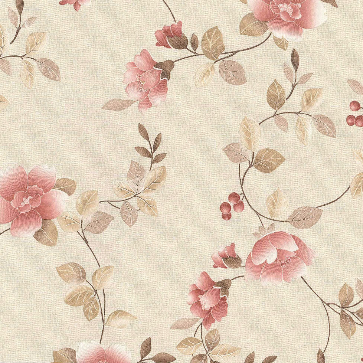 STOLNJAK METRAŽNI   BRILLANTINE  - pink/bež, Osnovno, tekstil/plastika (140cm)