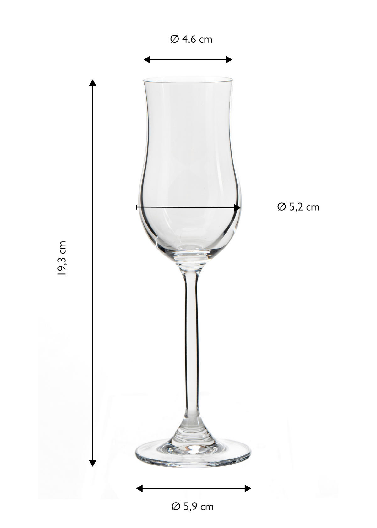 GLÄSERSET  6-teilig  - Transparent, Basics, Glas (5,2/19,3cm) - Echtwerk