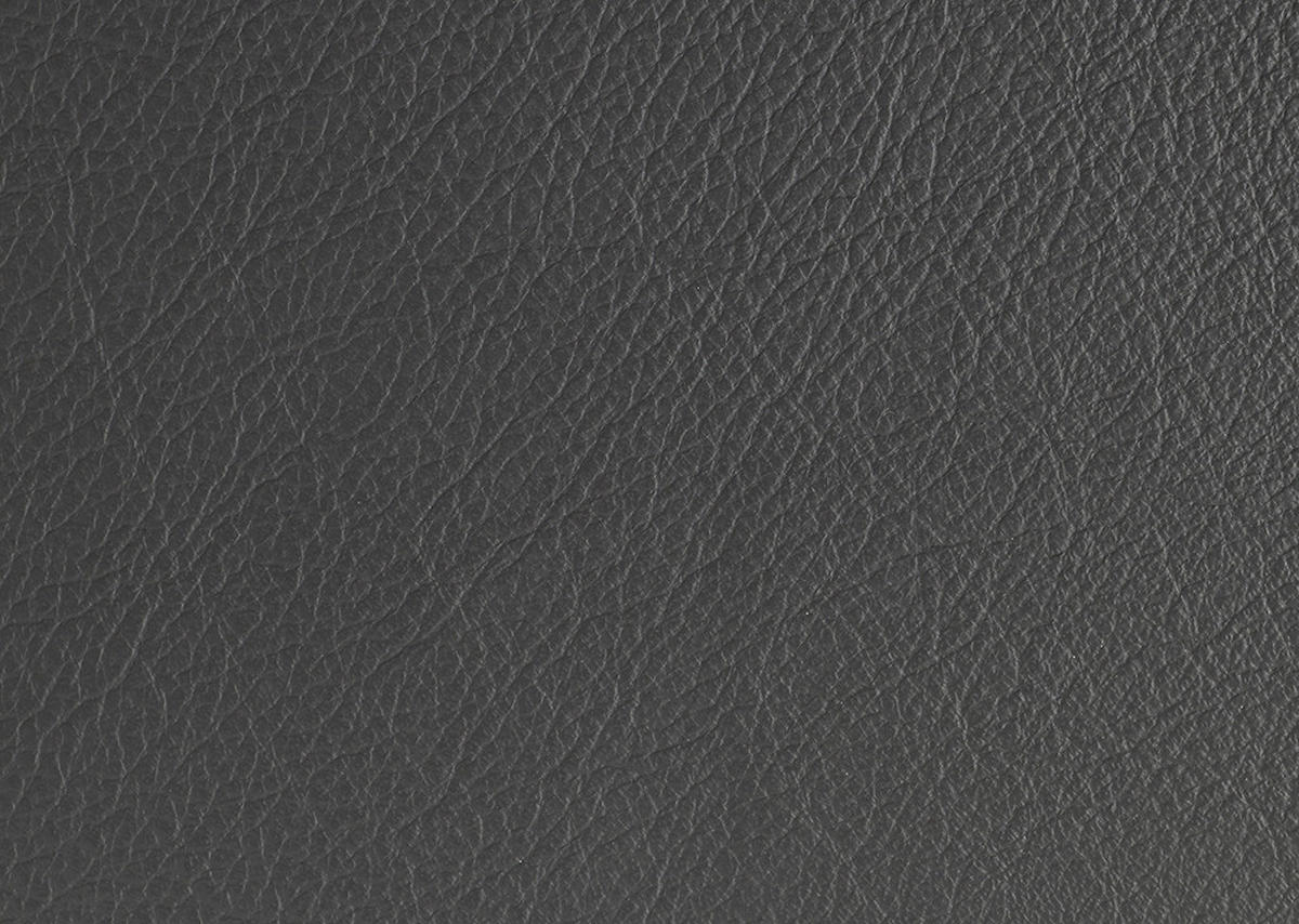 SCHLAFSOFA Anthrazit Echtleder  - Anthrazit/Schwarz, Design, Leder/Metall (209/94/94cm) - Novel