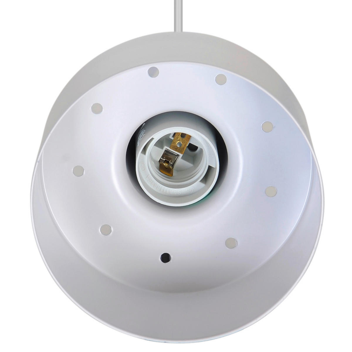 HÄNGELEUCHTE 12,5/14,5 cm   - Weiß, KONVENTIONELL, Metall (12,5/14,5cm) - Nordlux