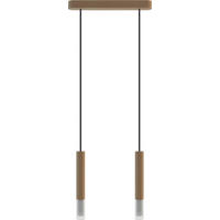 HÄNGELEUCHTE 37/3,4/150 cm  - Schwarz/Naturfarben, Natur, Holz (37/3,4/150cm)