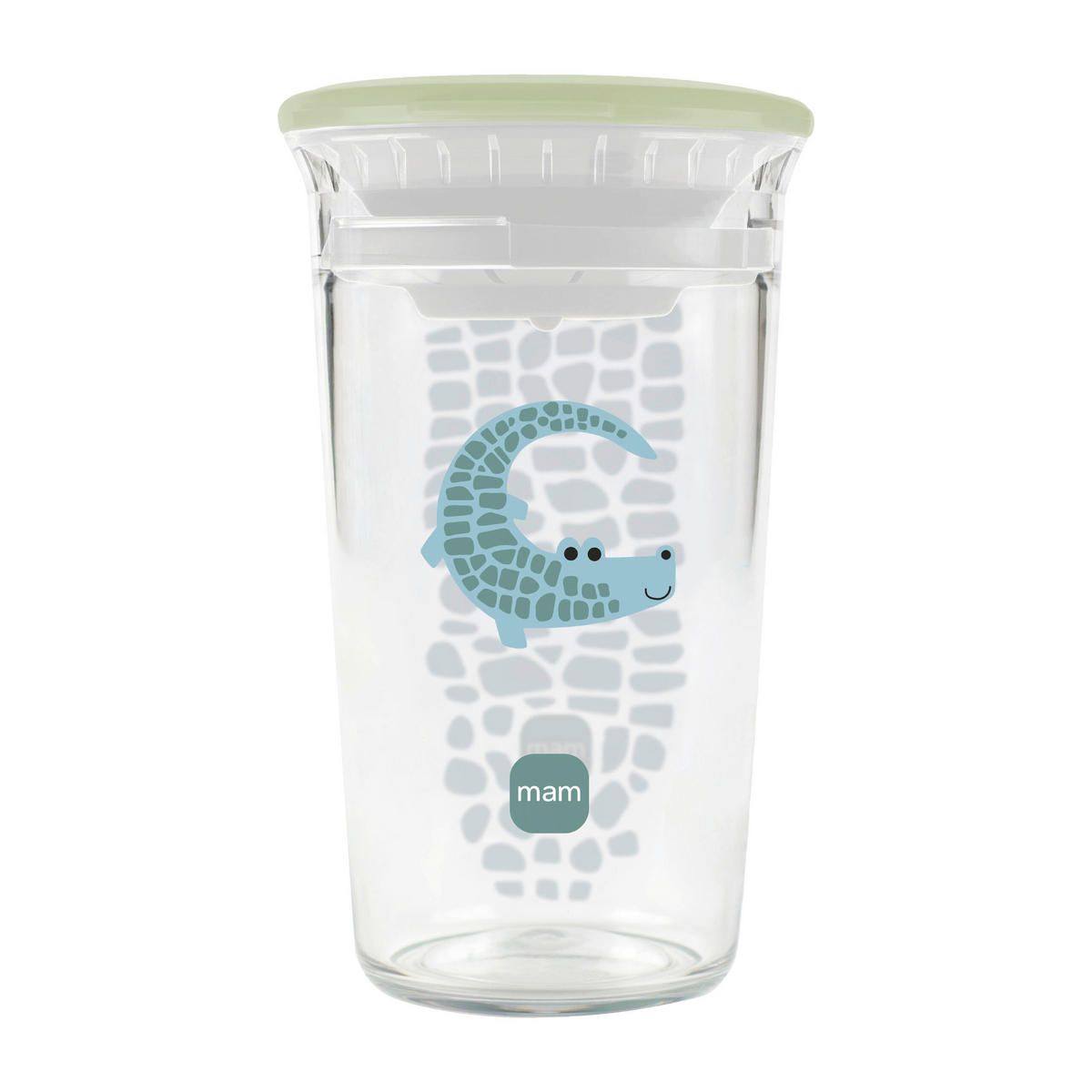 TRINKBECHER  - Lila/Dunkelgelb, Basics, Kunststoff (9,5/22,3/9,4cm) - MAM