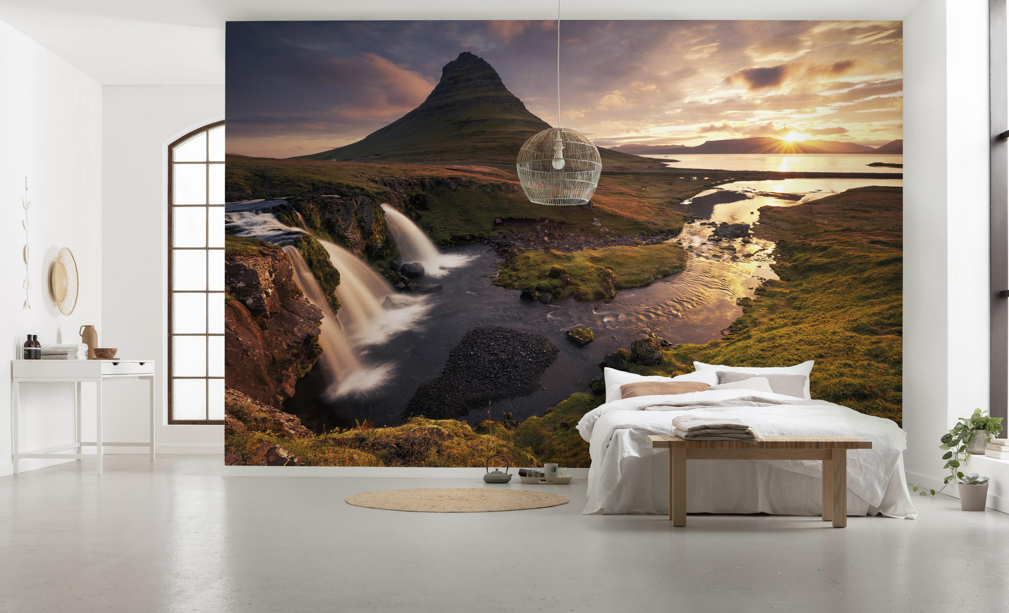 FOTOTAPETE  - Braun, Trend, Textil (400/250cm) - Xora