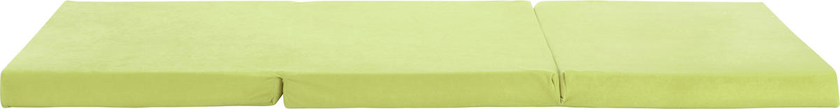 SKLADACÍ MATRAC, 65/186 cm - zelená, Basics, textil (65/186cm) - Carryhome