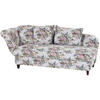 RÉCAMIERE in Flachgewebe Multicolor  - Nussbaumfarben/Multicolor, Design, Holz/Textil (190/88/82cm) - Max Winzer