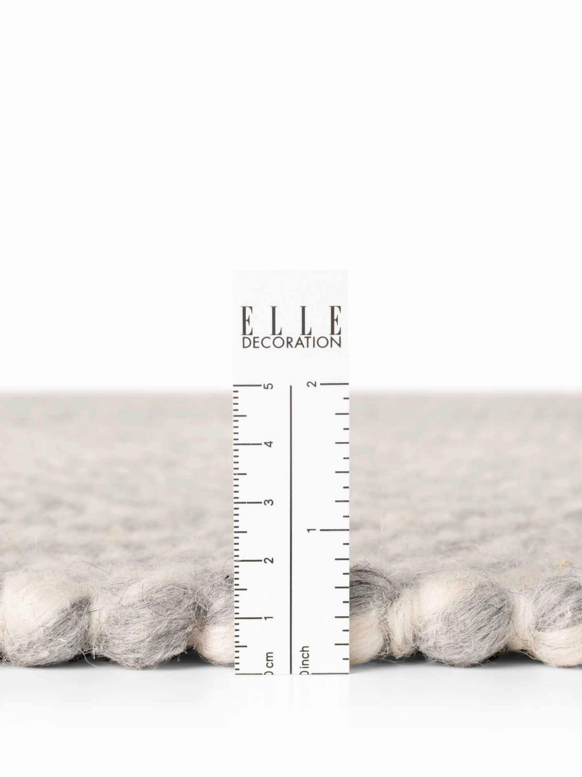 WOLLTEPPICH 200 cm Lyon Creme, Grau rund  - Creme/Grau, Basics, Textil (200cm) - Elle Decoration