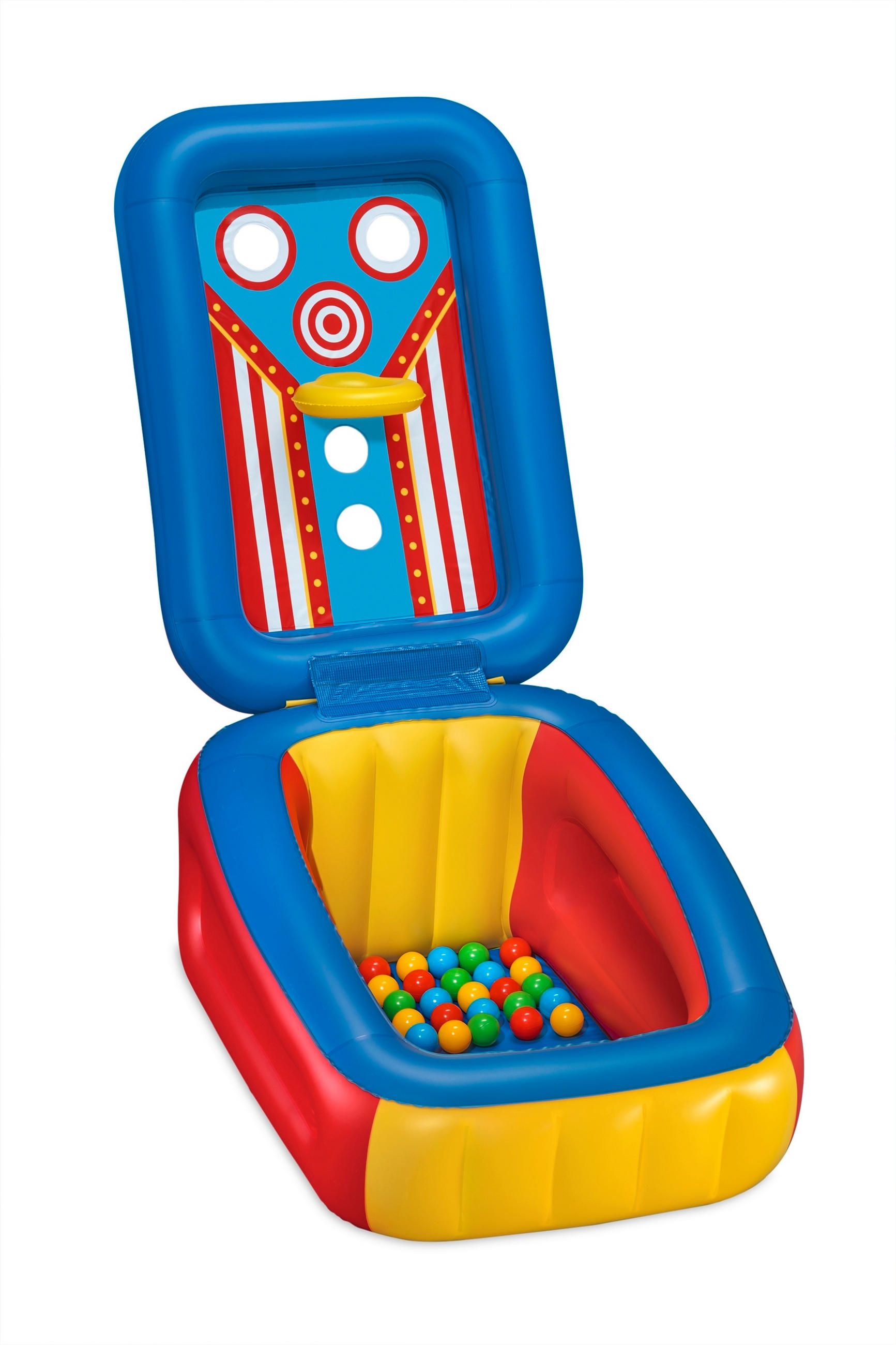BÄLLEBAD - Blau/Gelb, Basics, Kunststoff (110/81/62cm) - Bestway