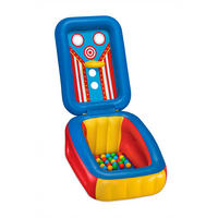 BAZEN S LOPTICAMA   - žuta/plava, Basics, plastika (110/81/62cm) - Bestway