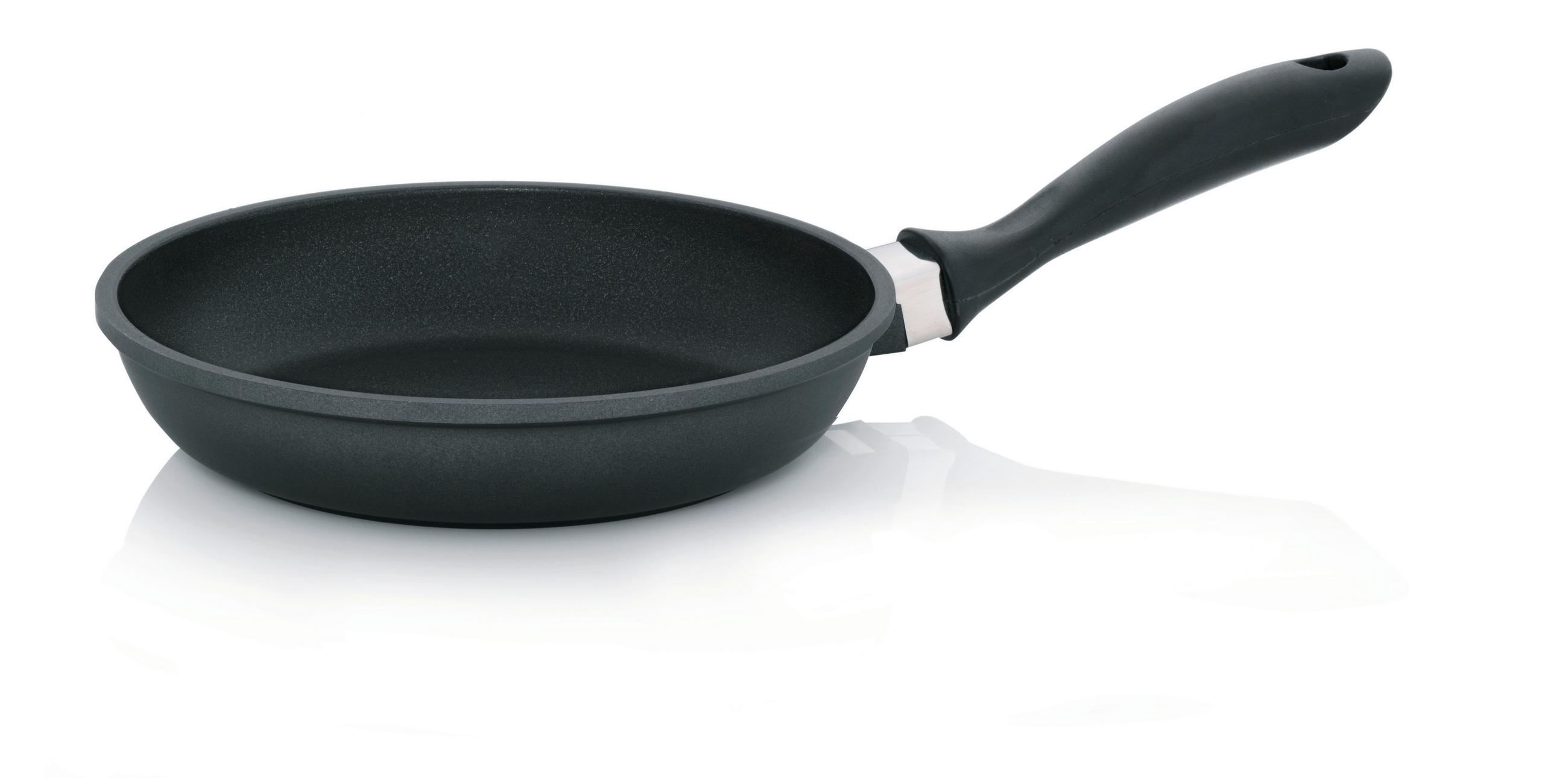 BRATPFANNE Kerros  - Schwarz, KONVENTIONELL, Metall (24/4.5cm) - Kela
